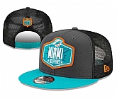 Miami Dolphins Team Logo Adjustable Hat YD (5),baseball caps,new era cap wholesale,wholesale hats